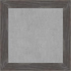 Amanti Art Grey Framed Magnetic Board 15x15 X-Small Vision Board by AmantiArt