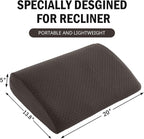 HOMBYS Lumbar Support Pillow for Recliner Chair, Memory Foam Back Support - Image 6