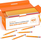 Shuttle Art 400 Pack Golf Pencils by ShuttleArt