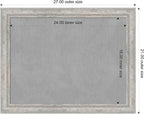 Amanti Art Silver Framed Magnetic Board 21x27 Medium Vision Board - Image 4