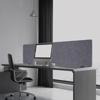 Clamp-on 60" x 24" Desk Divider Privacy Panel - Image 2