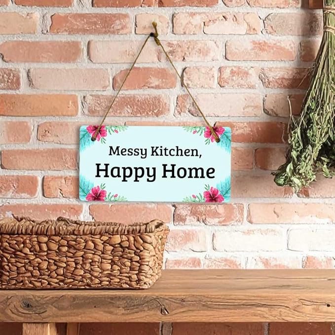 Signs ByLITA Tropical Hibiscus Personalized Hanging Wall or Door Sign | Custom - Image 3