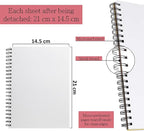 Elan A5 Sketchbook, 80 Sheets Italian Paper 80 lb/120 GSM, Acid-Free Sketch - Image 3