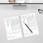 Fitness Journal for Women & Men, A5 Workout Journal/Planner Daily Exercise Log - Image 6