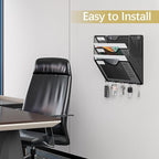 EasyPAG 3 Pocket Mesh Wall File Organizer - Image 5
