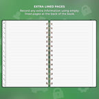 Clever Fox Password Book Spiral – Internet Address & Password Organizer - Image 6