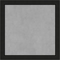 Amanti Art Black Framed Magnetic Board 23x23 Medium Vision Board by AmantiArt
