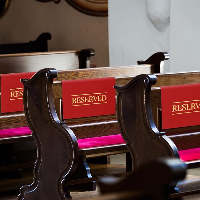 Buryeah 12 Pcs Reserved Seating Signs - Image 6
