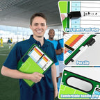 Torlam Magnetic Dry Erase Coach Board, Basketball Coaching Clipboard - Image 5