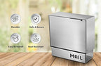 Pochar Stainless Steel Mailbox for Walls, Heavy Duty Wall Mounted Mailbox - Image 6