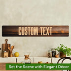 Custom Sign, Custom Street Sign, 11 Font Colors, 13 Font Styles, 4 Hole Options - Image 4