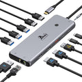 13 in 1 USB C Docking Station by LIONWEI