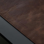 TORONATA Jersey Genuine Calfskin Leather Desk Pad, Office Desk Mat - Image 3