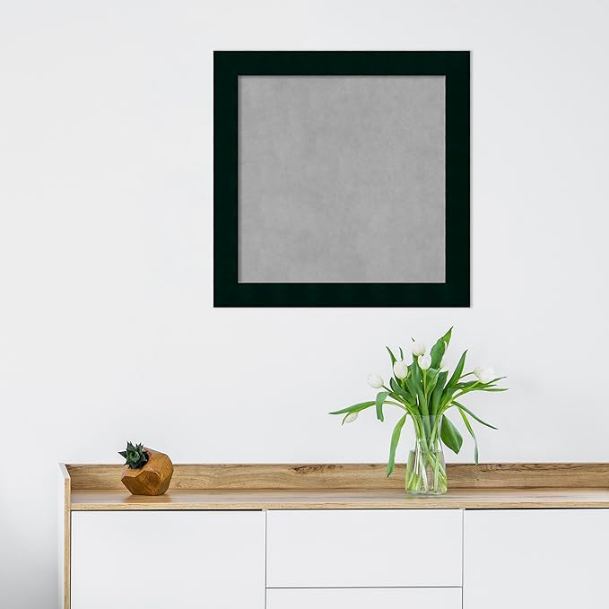 Amanti Art Black Framed Magnetic Board 24x24 Medium Vision Board - Image 5