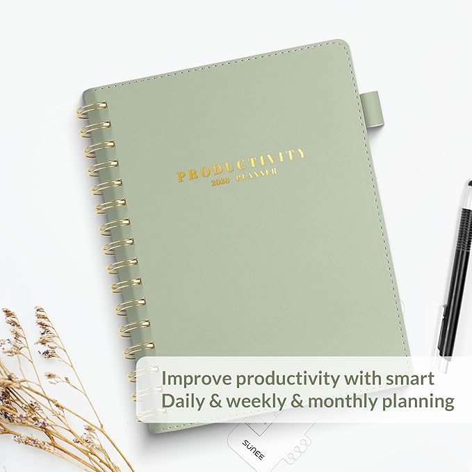 SUNEE 2026 Planner 5.9" x 8.3" – Dated Productivity Planner - Image 7