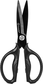 Sunnecko Kitchen Scissors All Purpose Heavy Duty Scissors Titanium Coated by Sunnecko
