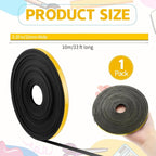 AmazingSpark Magnetic Tape Roll Thin Strips, 0.39 Inch x 33 Feet Magnetic Board - Image 2