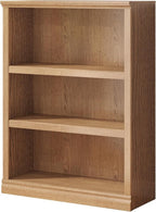 Bevfint 43 in Tall Bookcase, 3-Tier Bookshelf Open Storage, 33 inch Wide Floor - Image 6