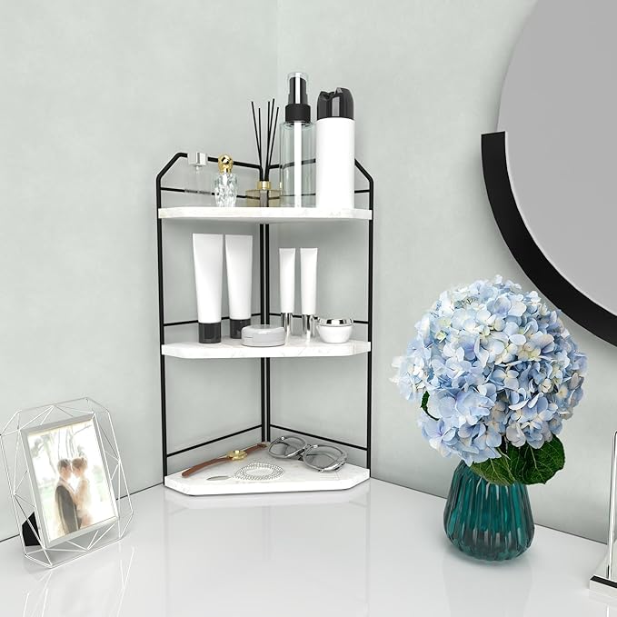 INIUNIK Corner Bathroom Counter Organizer - Image 4