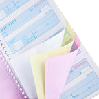 Money Rent Receipt Book, 7.9x11.22 Inches 3 Part Carbonless, Receipt Book - Image 3