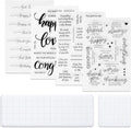 UCEC 4 Sheets Words Clear Stamps by UCEC