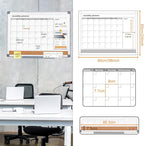 MAKELLO Dry Erase Calendar for Wall 36" x 24", Large Calendar Whiteboard - Image 2