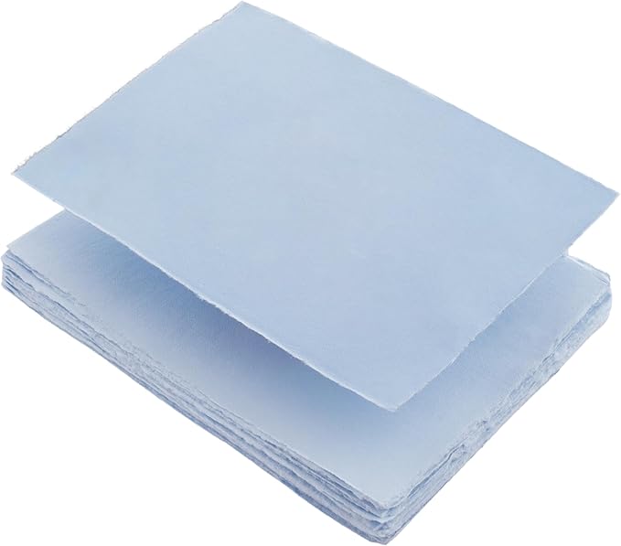 Wanderings Blue A4 Handmade Paper by Wanderings