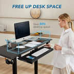 AX WABER Keyboard Tray Under Desk Pull Out - Image 2