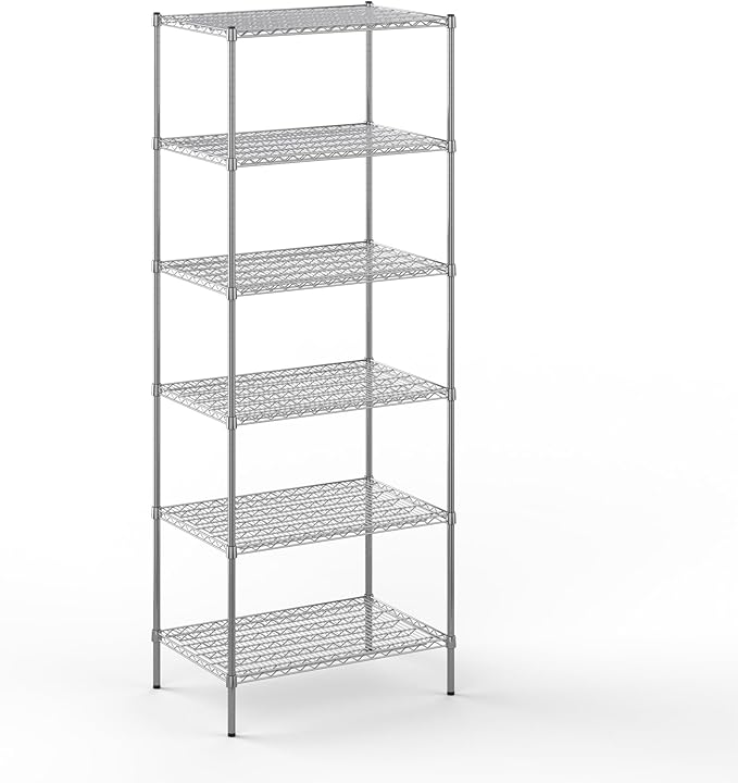 Regal Altair 24" Deep x 36" Wide x 96" Height Wire Shelving Kit | 6-Tier | NSF by Regal+Altair