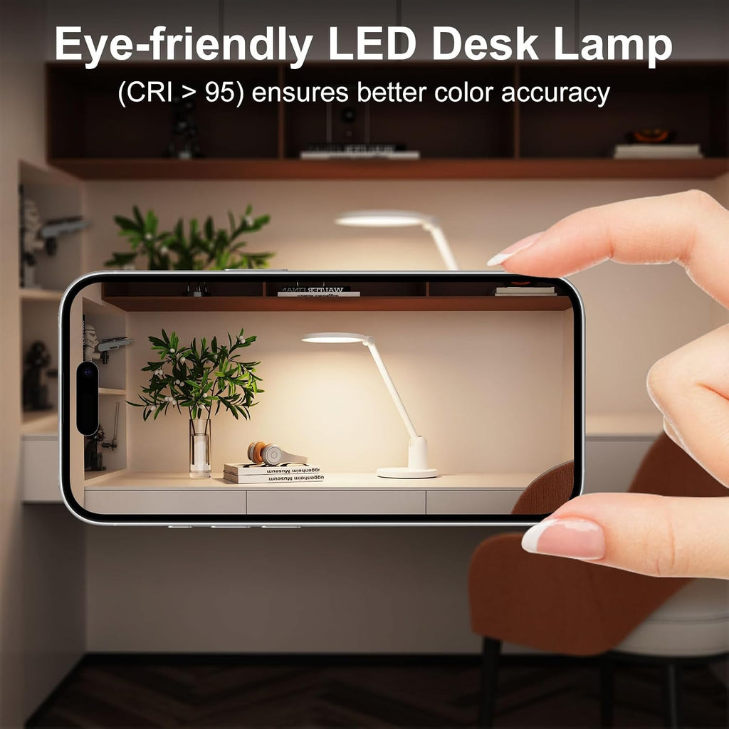 kitloo desk lamps for home office with stable, close-up detail