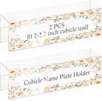 SHIQIKEJIPTY Cubicle Name Plate Sign Holder by SHIQIKEJIPTY