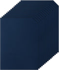 Silunkia 28 Sheets Navy Blue Cardstock 8.5 x 11 Scrapbooking Paper, 92lb by Silunkia