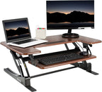 VIVO 36 inch Height Adjustable Stand Up Desk Converter, V Series, Quick Sit to by VIVO