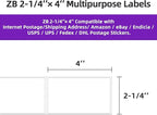 AveneMark 12 Rolls Direct Thermal Label 2.25" x 4" Shipping Labels - Image 3