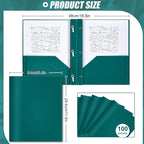 Lincia 100 Pcs Plastic Folders - Image 2