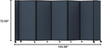 Versare Room Divider 360 Portable Wall Partition | Folding Panels | Large - Image 9