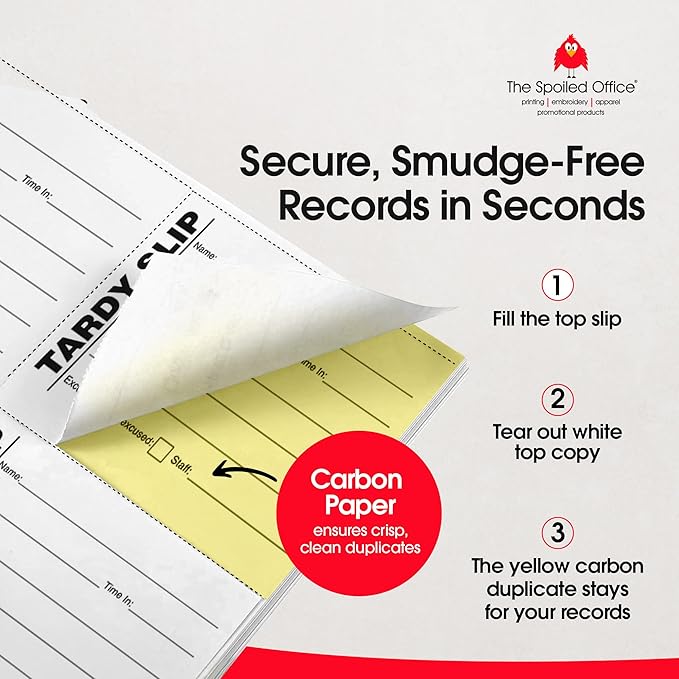 The Spoiled Office Tardy Slip Book - Image 4