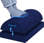 StepLively Foot Rest for Under Desk at Work, Comfortable Foot Stool by StepLively
