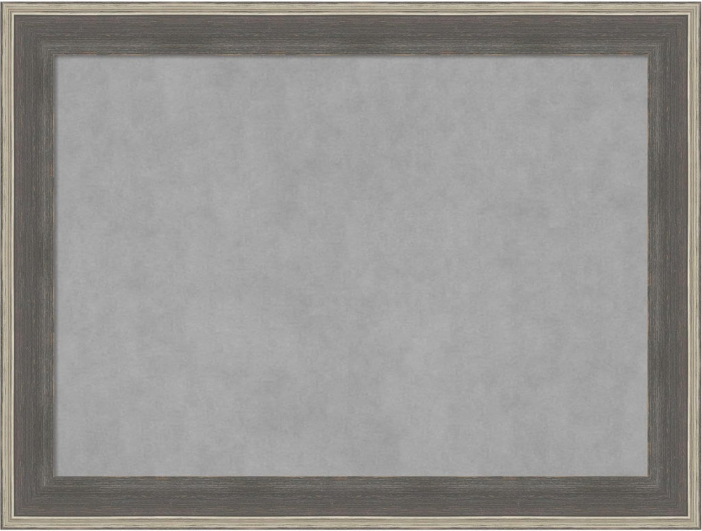 Amanti Art Grey Framed Magnetic Board 25x33 Medium Vision Board