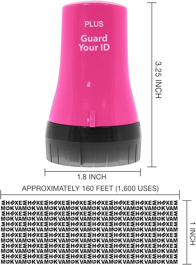 Guard Your ID Wide Advanced Roller 2.0 Identity Theft Prevention Security Stamp - Image 5