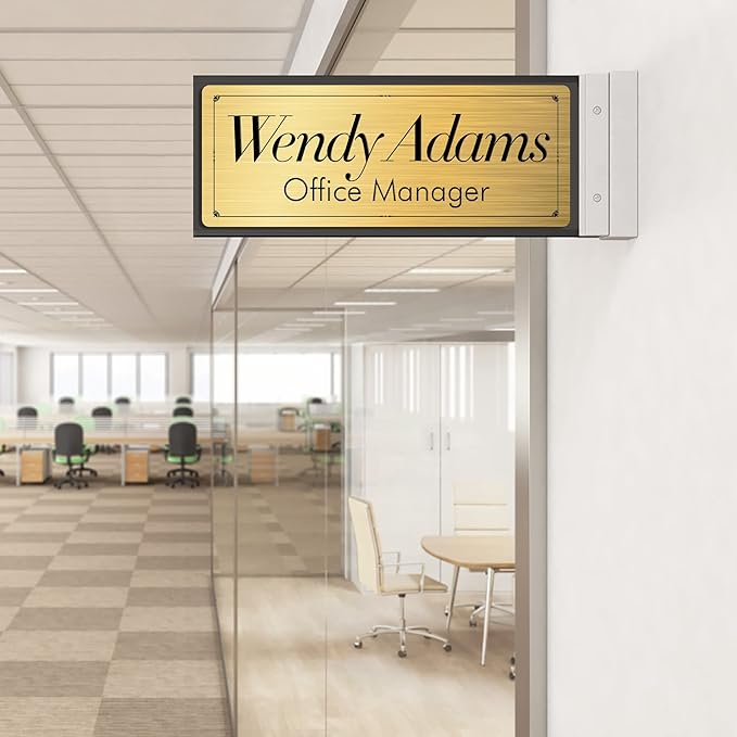 Custom Office Door Signs - Image 3