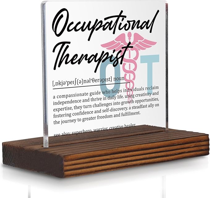 Occupational Therapist Gifts, Thank You Appreciation Gifts by Pariveca