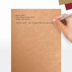 LUXPaper 8.5" x 11" Paper | Letter Size | Copper Metallic | 80lb. Text | 50 Qty - Image 5