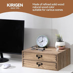 Kirigen Drak Wooden Office Storage Drawers Shallow Type - Image 7