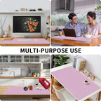 Bloss Purple Desk Mat, Leather Desk Pad, Desk Matt - Image 6