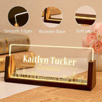 Desk Name Plate Personalized, Custom Office Light Up Name Plate - Image 4
