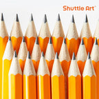 Shuttle Art 360 Pack #2 HB Golf Pencils, Wood-cased 3.5” Mini Pencils Bulk - Image 9