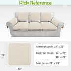 Couch Arm Covers, Sofa Arm Covers, Waterproof Armrest Cover - Image 6