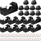 Yahenda 10 Pack Desktop Tape Dispenser Non Skid Base by Yahenda