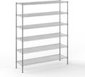 Regal Altair 18" Deep x 60" Wide x 74" Height Wire Shelving Kit | 6-Tier | NSF by Regal+Altair